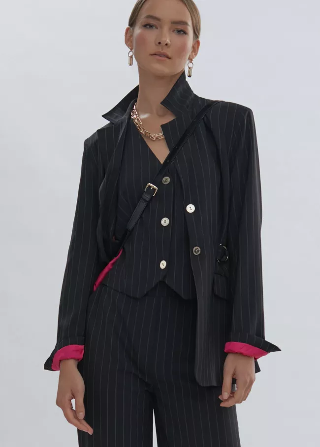 Blazer rayures tennis