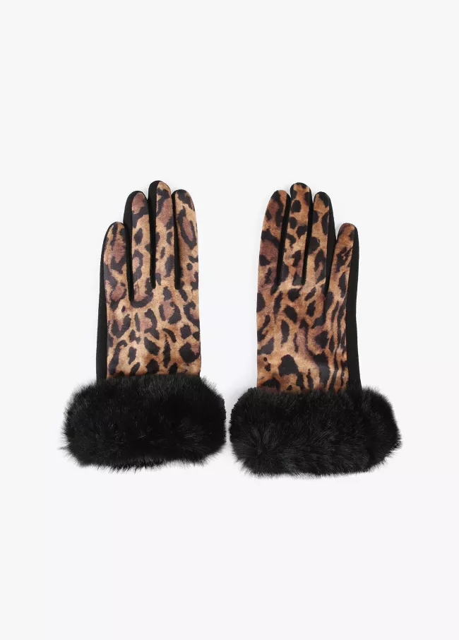 Luvas animal print