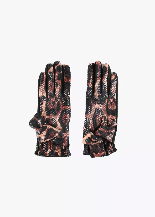 Gants imprimé animal