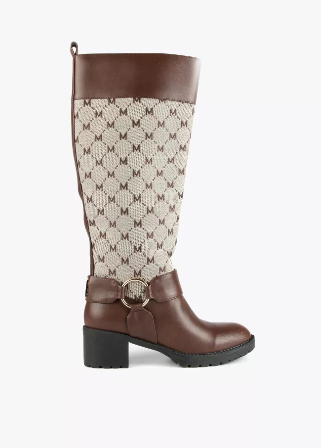 Bottes cowboy logo