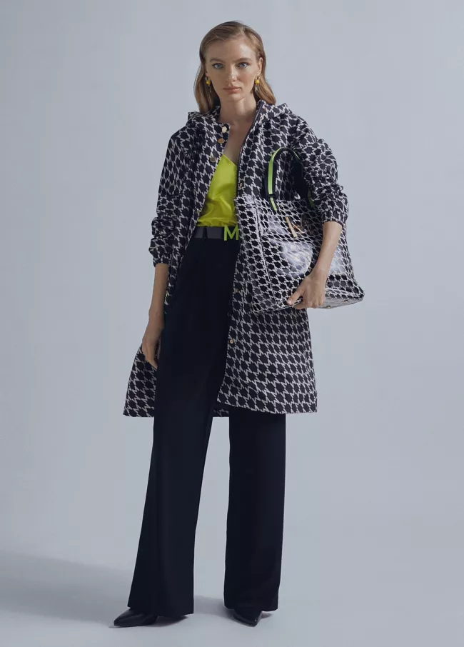 Trenchcoat mit Logo