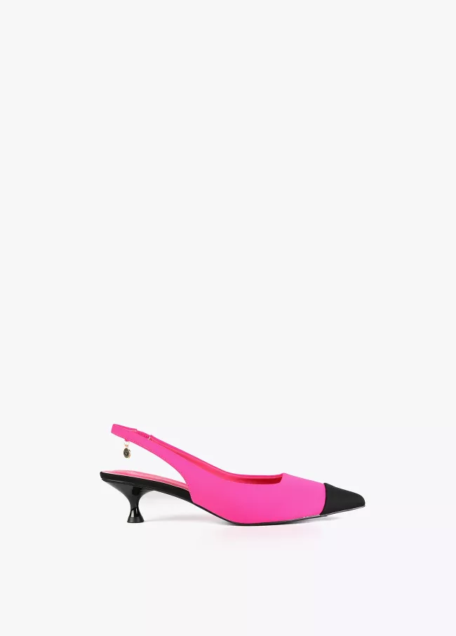 Zapato stiletto destalonado