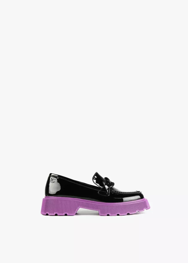 Mocasin suela track color