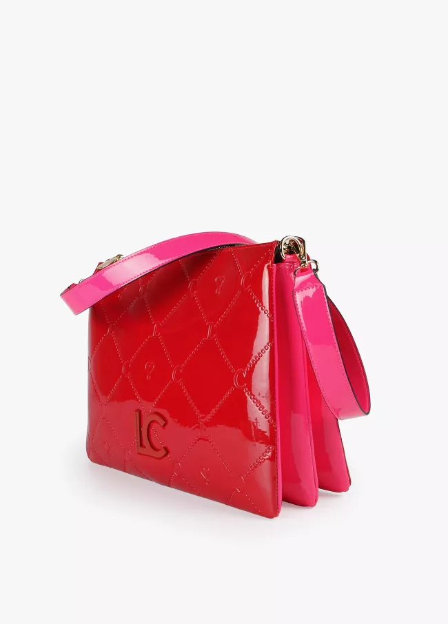 Bandolera charol