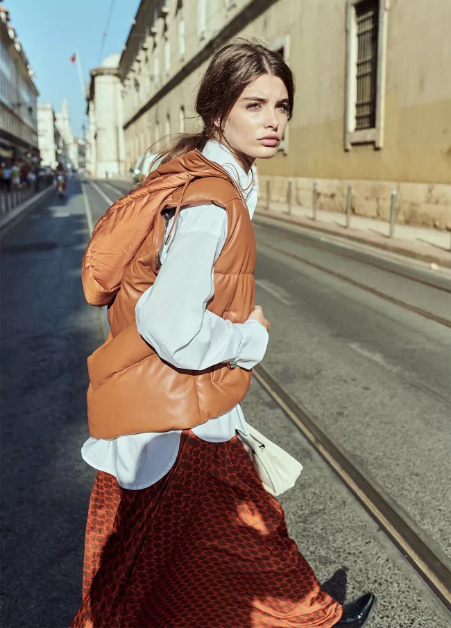 Padded gilet