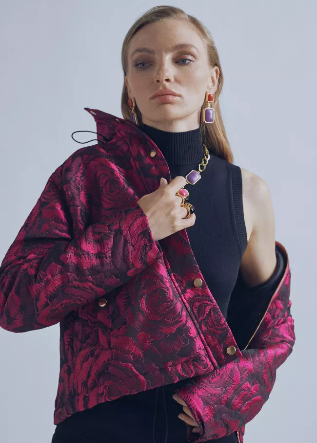 Top cuello perkins