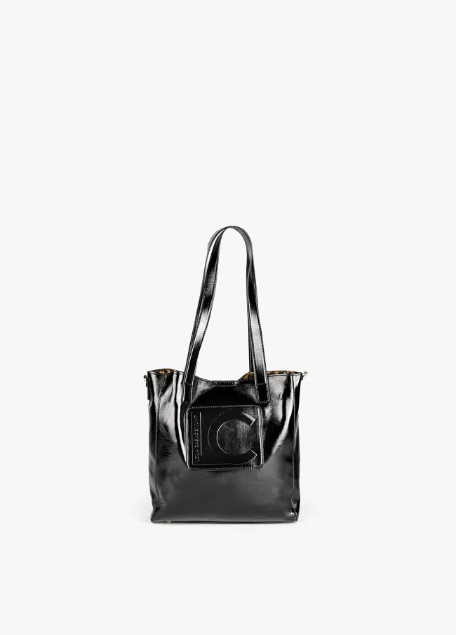 Mini sac cabas similicuir