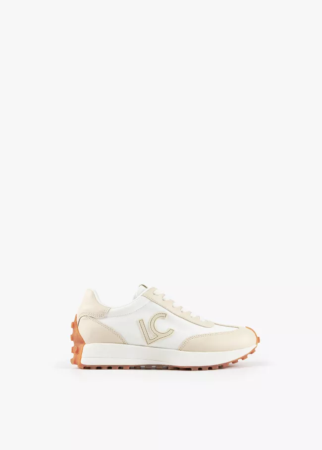 Zapatillas tipo sneakers bicolor