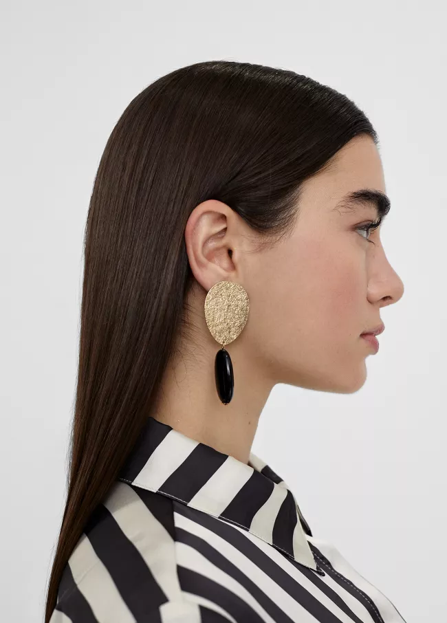 Pendientes de dos piezas