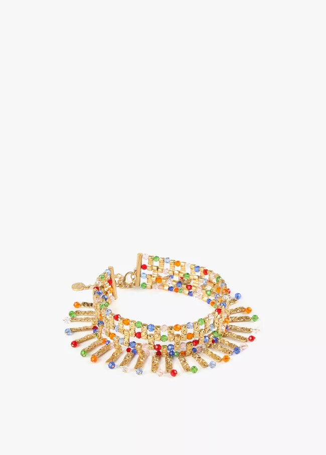 Multicoloured choker